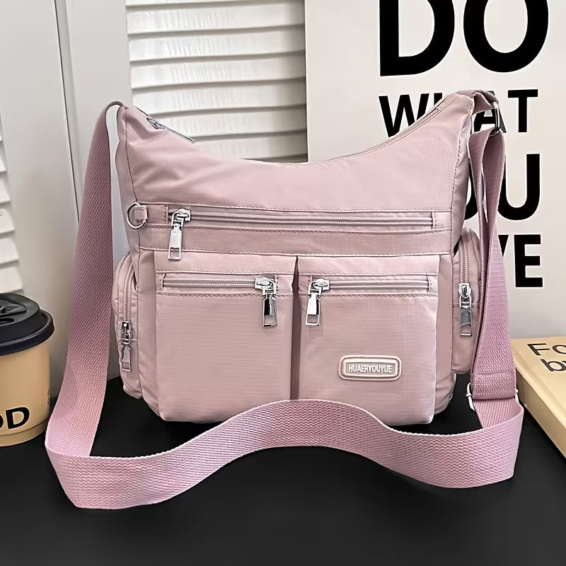 { Buy 1 Get 1 Free } Women Crossbody Bag with Double Pockets Bag