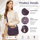 { BUY 1 GET 1 FREE } Women's Nylon Lightweight Shoulder Bag Women's Handbag