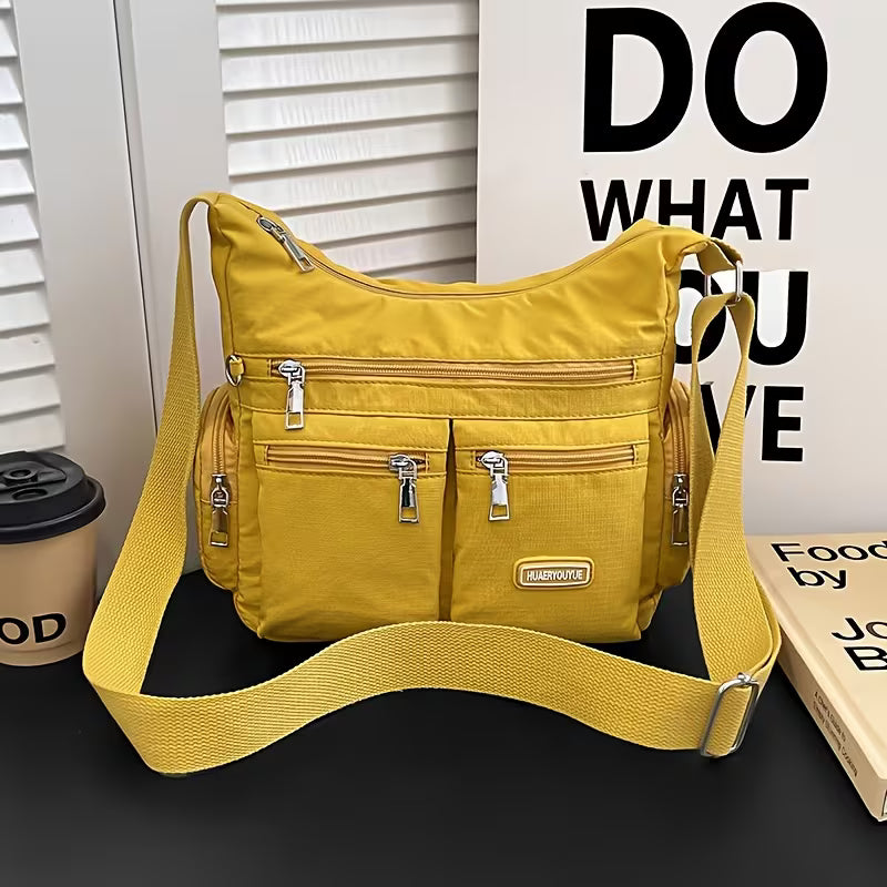 { Buy 1 Get 1 Free } Women Crossbody Bag with Double Pockets Bag
