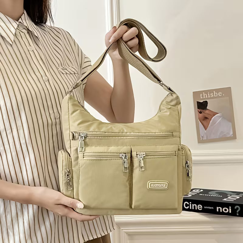 { Buy 1 Get 1 Free } Women Crossbody Bag with Double Pockets Bag