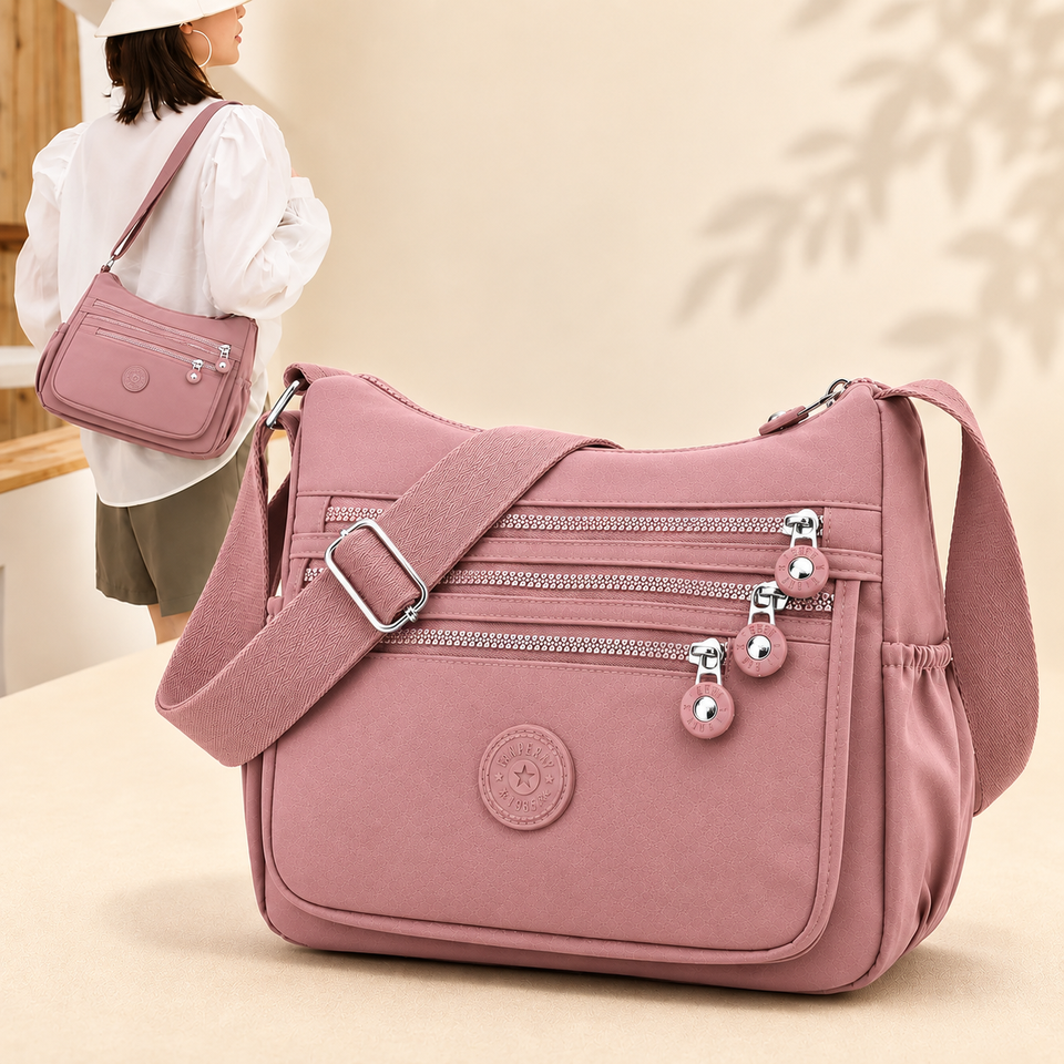 [ BUY 1 GET 1 FREE ] Women's Shoulder Bag Multi-Pocket Purse Crossbody Handbag