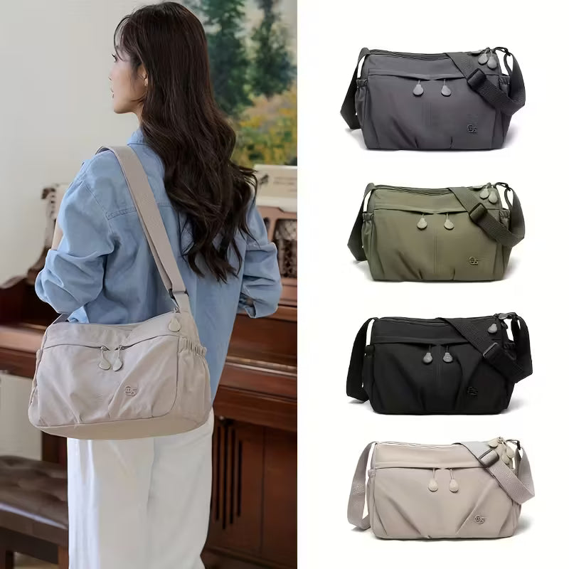 { Pack OF 2} Women nylon crossbody bag with shoulder bag