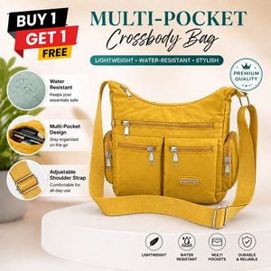 { Buy 1 Get 1 Free } Women Crossbody Bag with Double Pockets Bag
