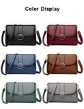 { PACK OF 2 COMBO }Women Crossbody Shoulder Bag, Classic Flap Purse