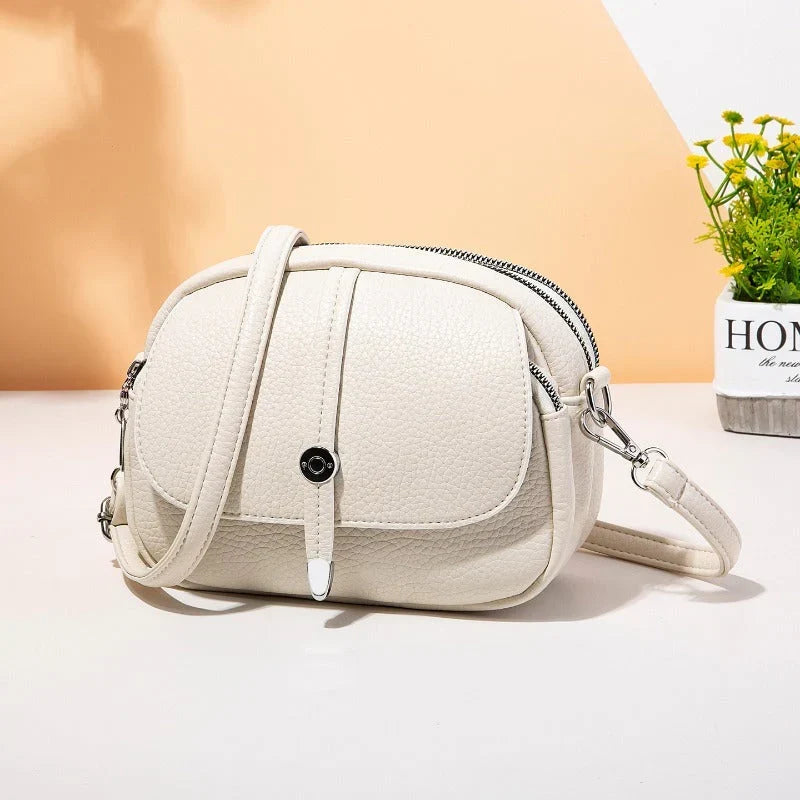 {Pack of 2} Women Solid Color The Shoulder & Crossbody Bag