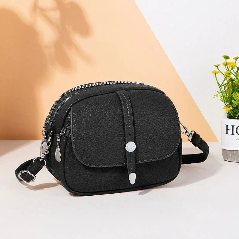 {Pack of 2} Women Solid Color The Shoulder & Crossbody Bag