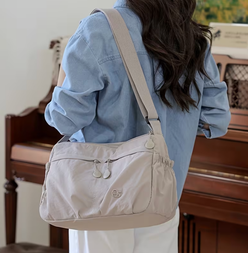{ Pack OF 2} Women nylon crossbody bag with shoulder bag