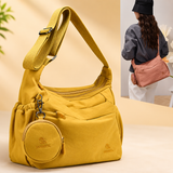 [Buy 1 Get 1 Free] Nylon Multi-Compartment Messenger Handbag