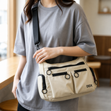 [Buy One Get One Free] Slim Nylon Belt Multi-Pocket Crossbody Handbag
