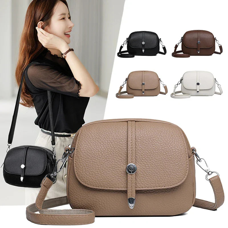 {Pack of 2} Women Solid Color The Shoulder & Crossbody Bag